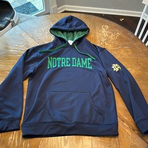 Notre Dame men’s fleece lined hoodie